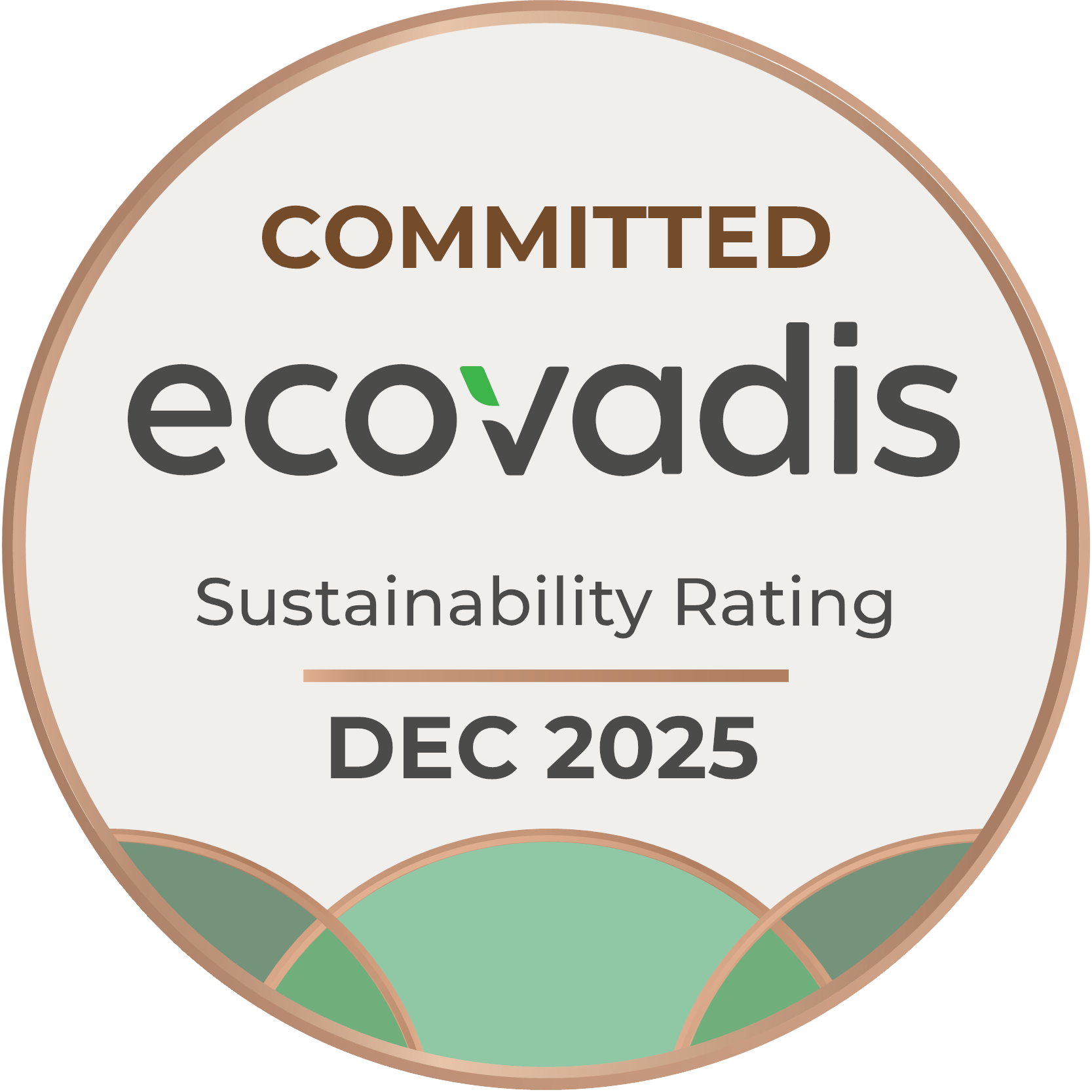 Badge Ecovadis 2025