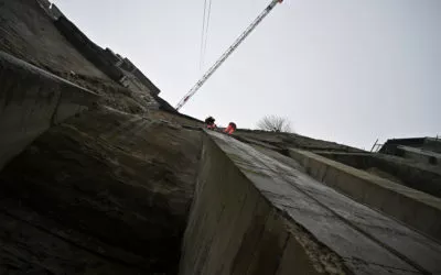 Des travaux de haute voltige à Fribourg