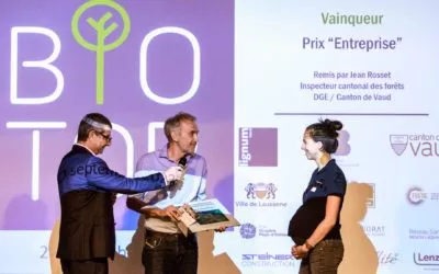 JPF-Ducret, lauréat du prix BIO TOP, catégorie Entreprise