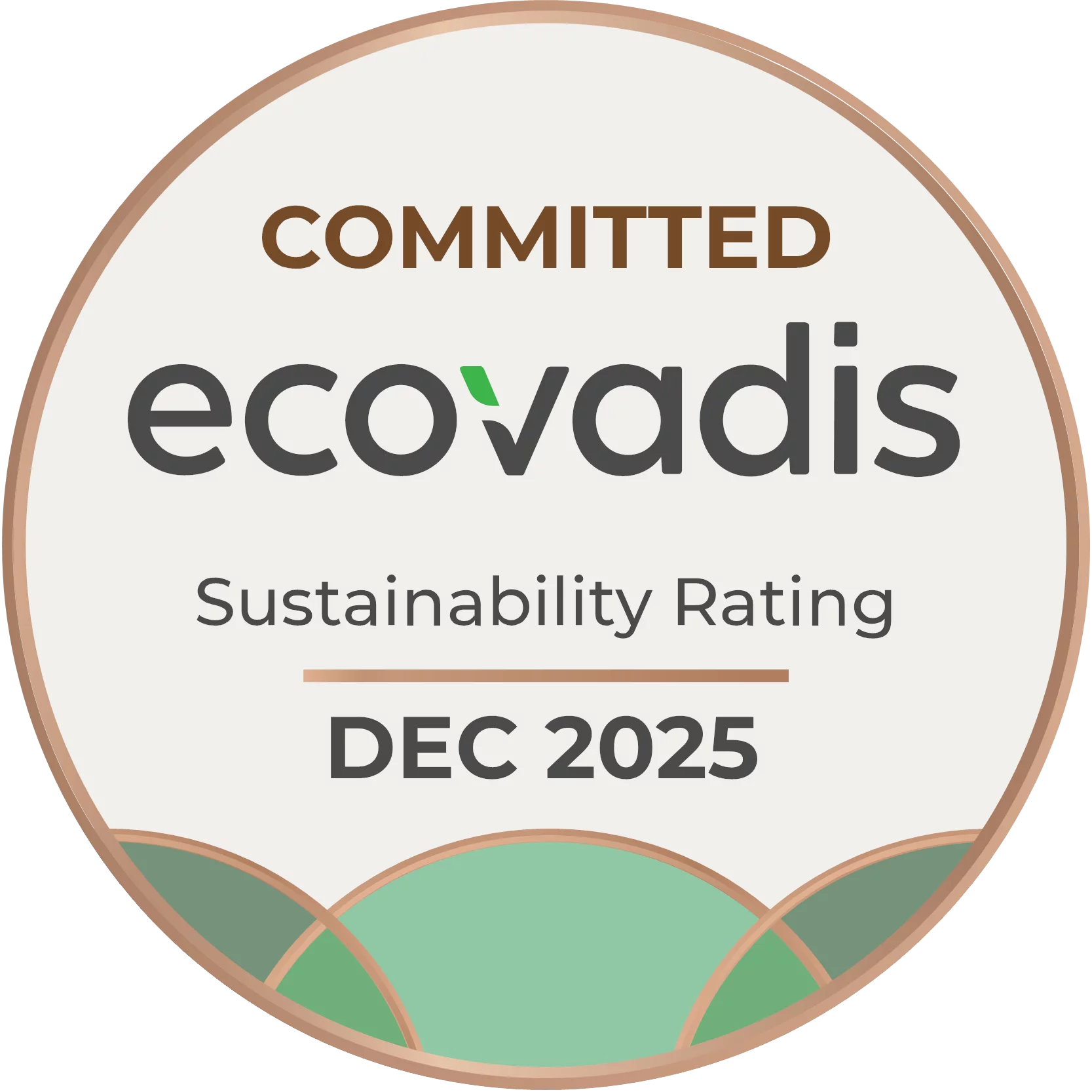 Badge Ecovadis 2025
